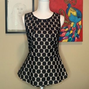 Anthropologie Peplum Top